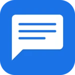 message - text messaging android application logo